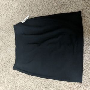 Black Suit Skirt